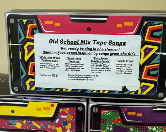 80’s Mix Tape Soap Set