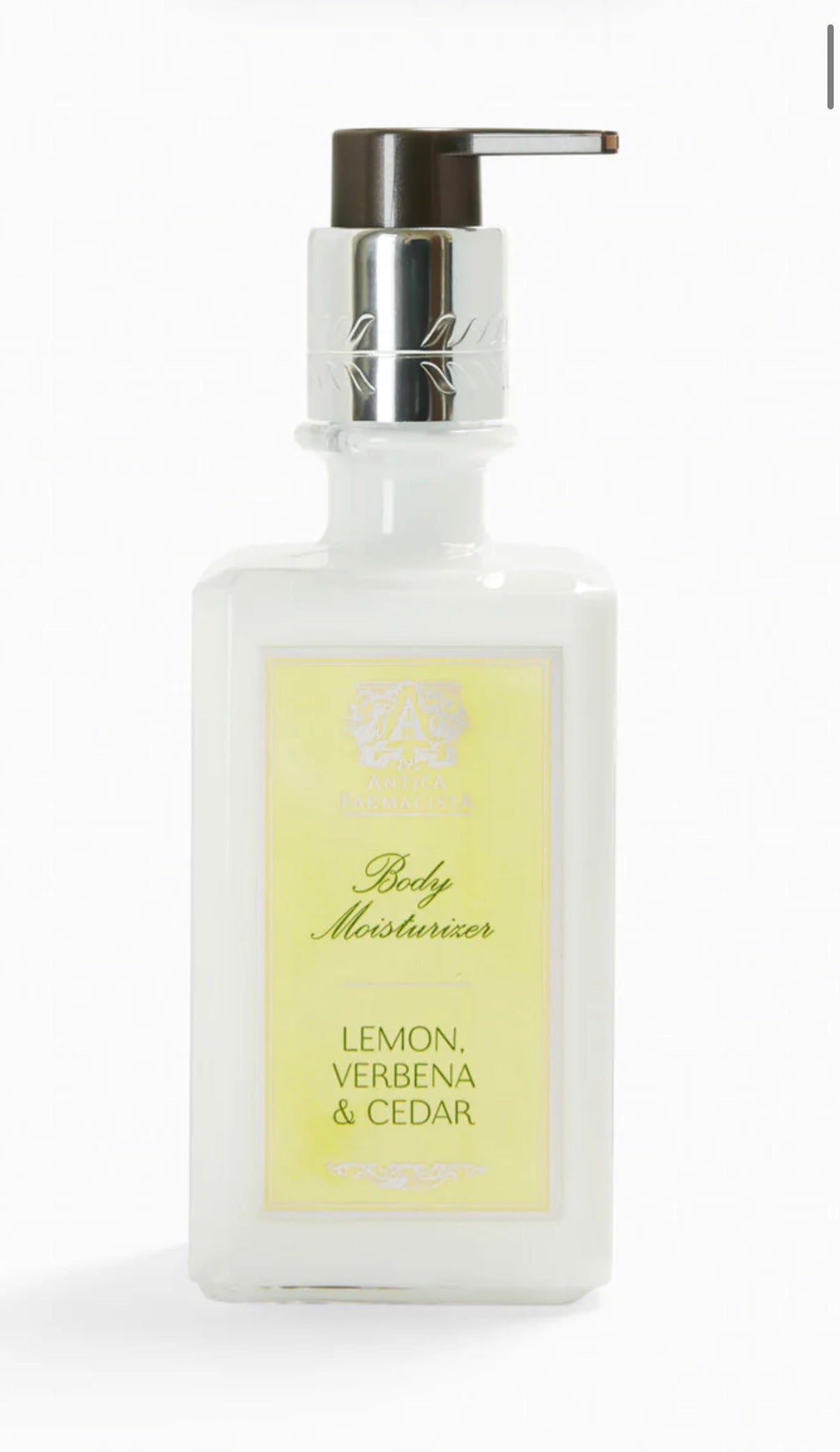 Lemon, Verbena & Cedar Body Moisturizer/Lotion by Antica Farmacista