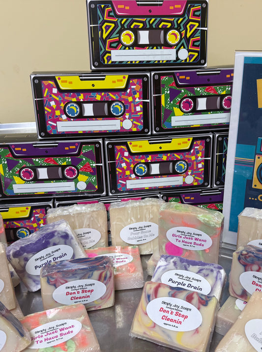 80’s Mix Tape Soap Set