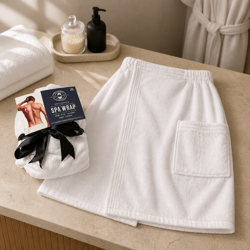 Men’s Shower Spa Wrap