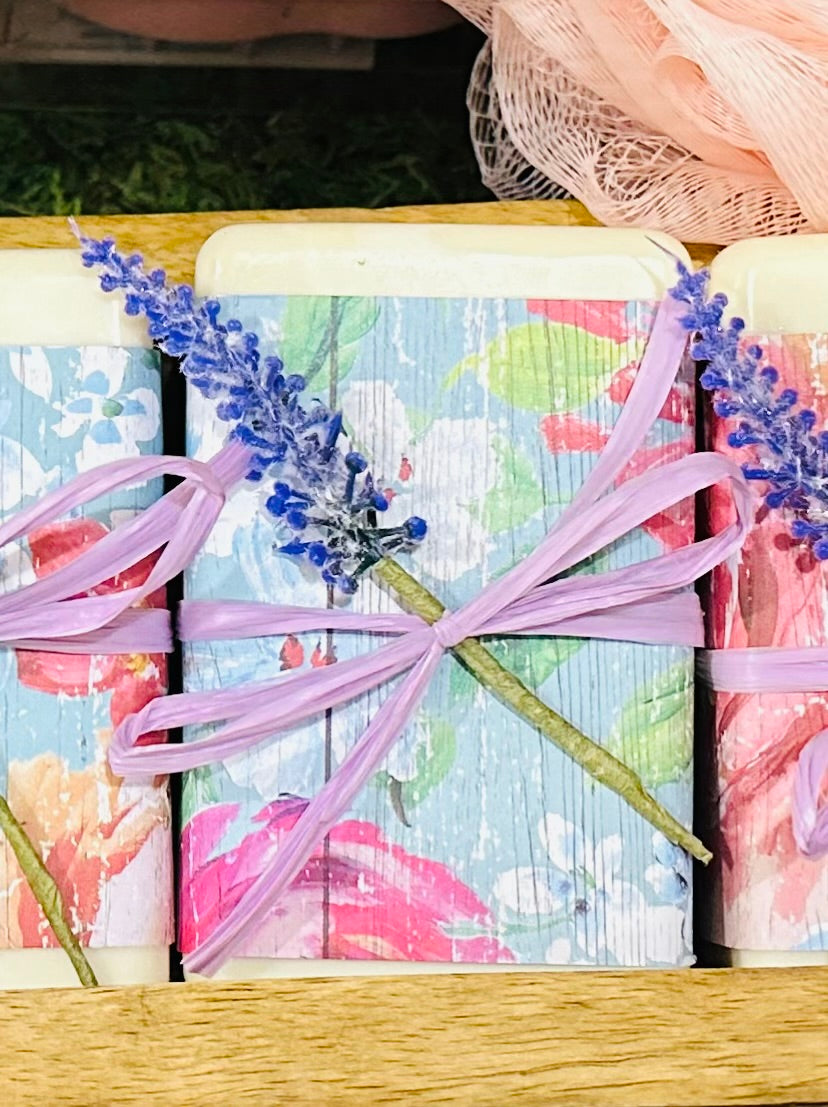 Lavender Flowers Soap