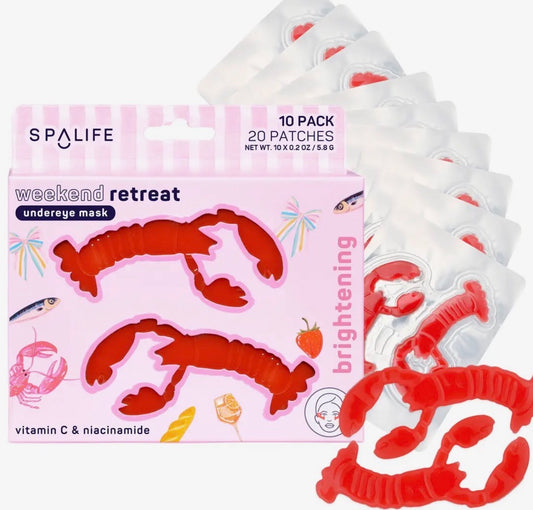 Weekend Retreat Lobster Brightening Undereye Patches/Masks