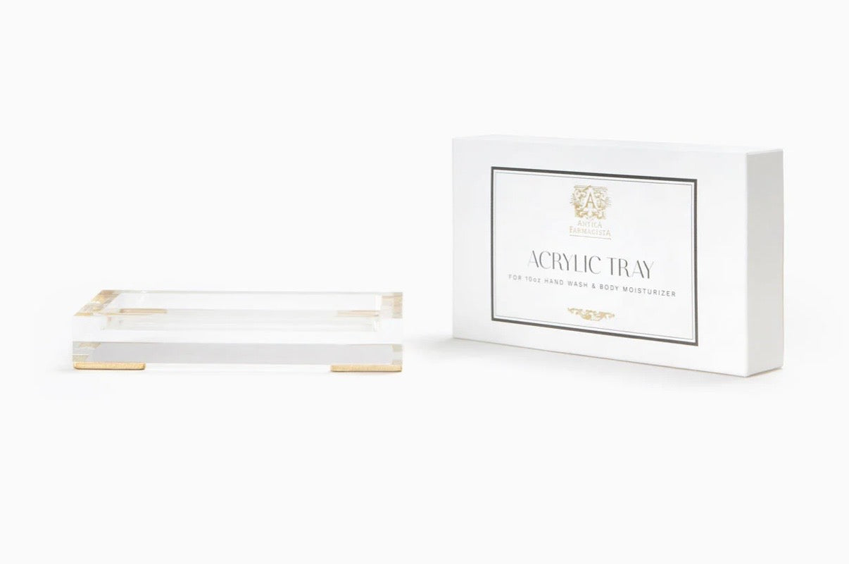 Acrylic Tray for 10oz Antica Farmacista Hand Wash & Lotion